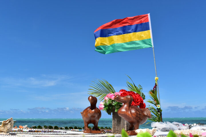 Mauritius elpusztított jelképe